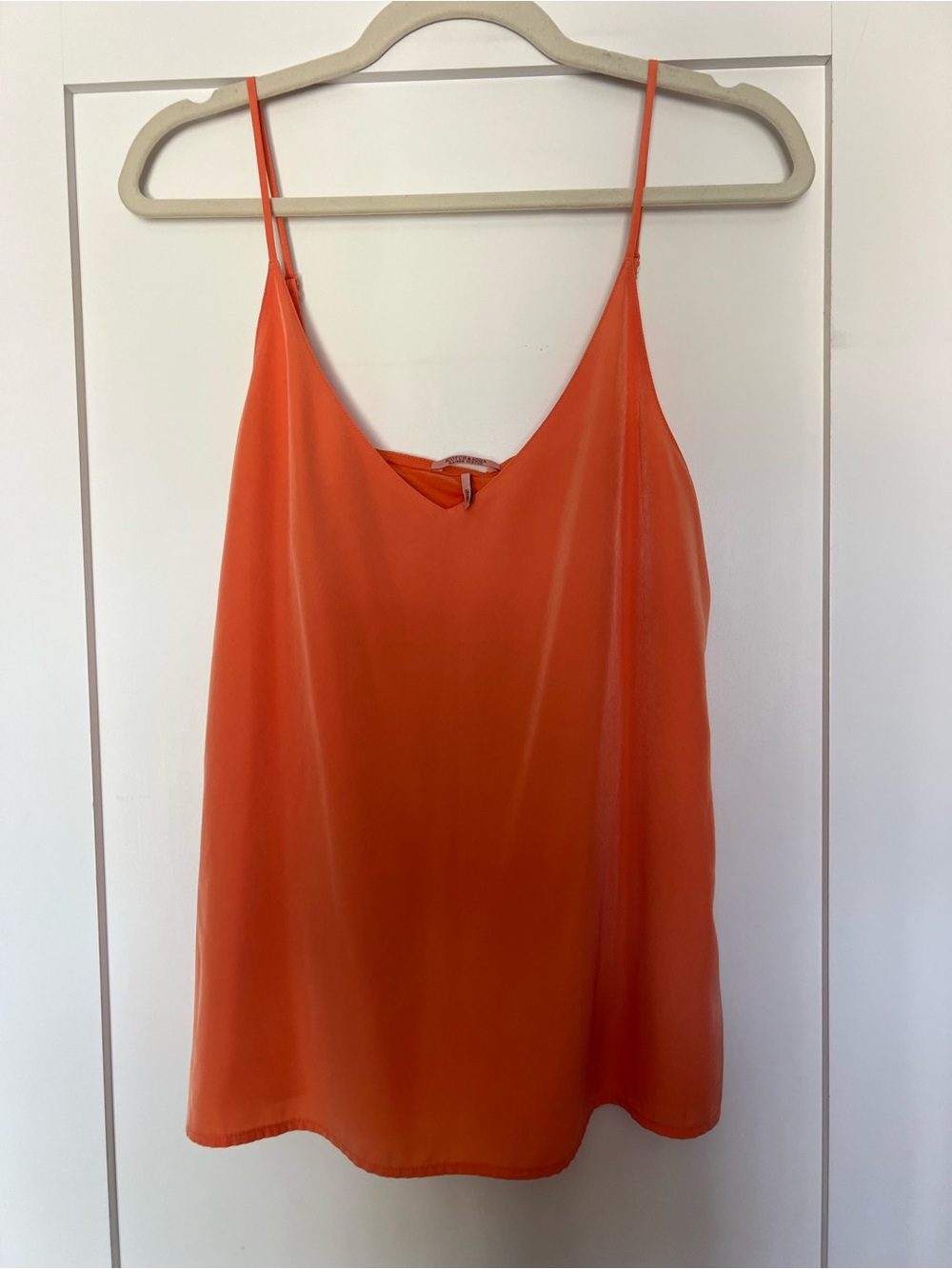 Scotch & Soda Vibrant Orange Satin Camisole